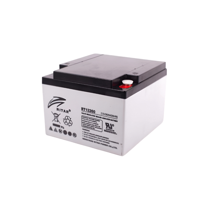 Bateria Seca 26Ah 12V RITAR - Imagen 1