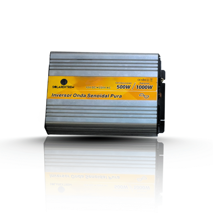 INVERSOR DE 500W/1000W 12V Onda Pura - Imagen 1